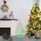 Mr. Christmas 14" Seafoam with Red Bulbs Nostalgic Ceramic Tree
